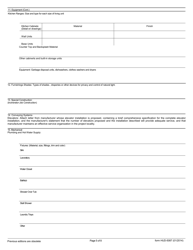 Form HUD-5087 Outline Specification, Page 5