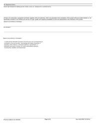 Form HUD-5087 Outline Specification, Page 8