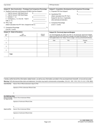 Form HUD-52484 Development Cost Budget/Cost Statement, Page 3