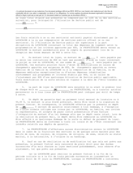 Form HUD-90105-C Lease for Section 202 Prac (French), Page 2