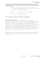 Formulario HUD-90105-C Arrendamiento Conforme Al Prac En Virtud De La Seccion 202 (Spanish), Page 10