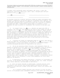 Form HUD-90105-C Lease for Section 202 Prac (Portuguese), Page 2