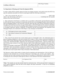 Form HUD-92023-OHF Request for Final Endorsement of Credit Instrument - Hospitals/Section 242, Page 3
