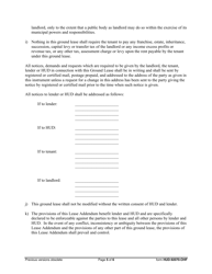 Form HUD-92070-OHF Lease Addendum, Page 5