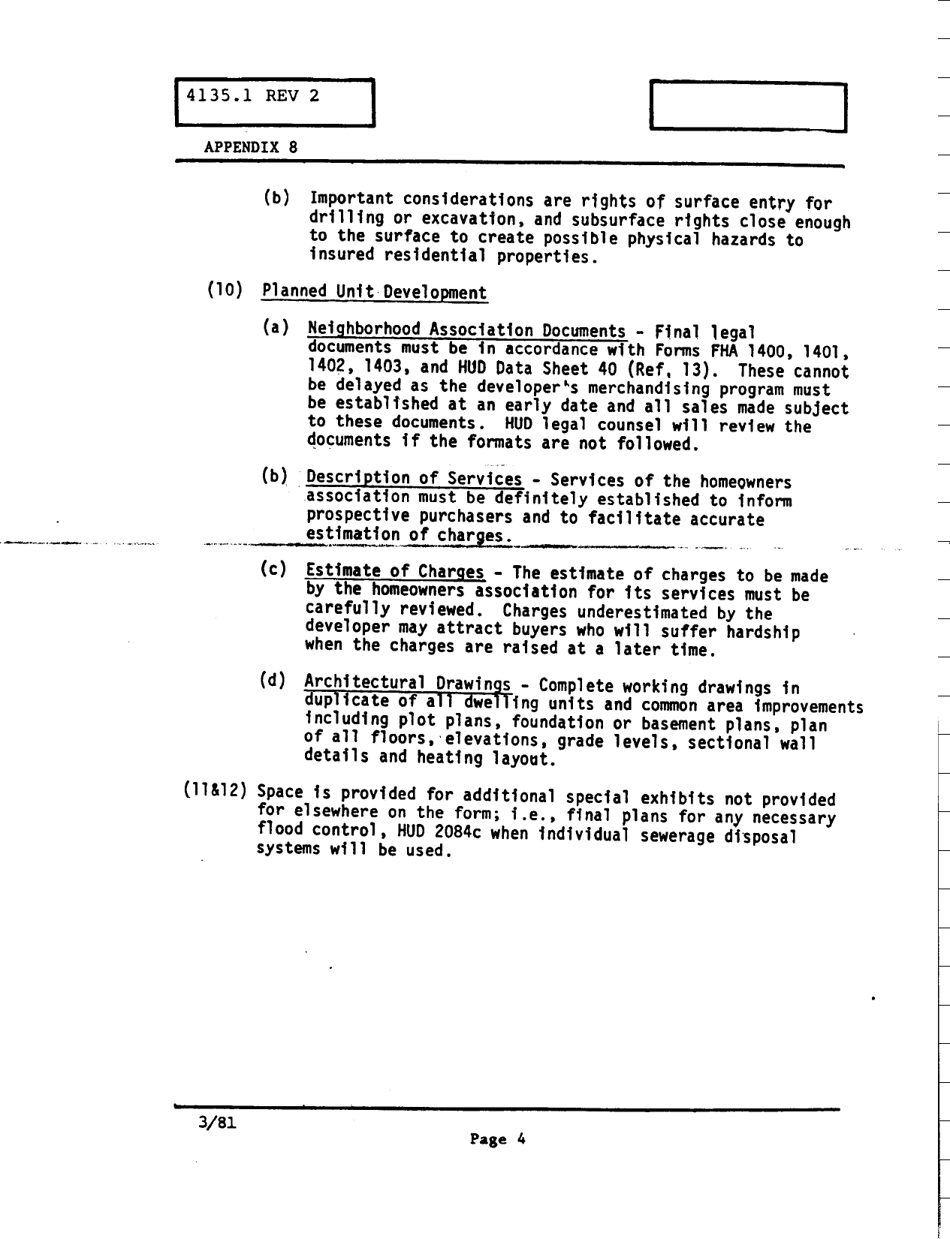 Form HUD-92256 Appendix 8 Exhibits Required for Certification, Page 4