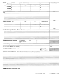 Form HUD-92331-A Cost Certification Review Worksheet/Mortgage Credit Staff, Page 2