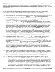 Form HUD-92441-OHF Building Loan Agreement, Page 2