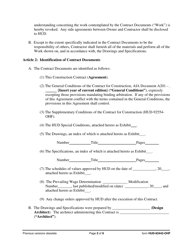 Form HUD-92442-OHF Construction Contract, Page 2