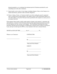 Form HUD-92452-OHF Performance Bond - Dual Obligee - Section 242, Page 3