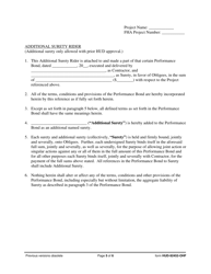 Form HUD-92452-OHF Performance Bond - Dual Obligee - Section 242, Page 5