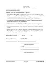 Form HUD-92452A-OHF Payment Bond, Page 5