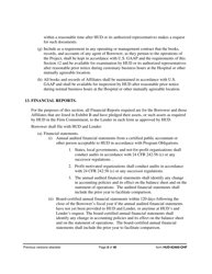 Form HUD-92466-OHF Hospital Regulatory Agreement - Borrower, Page 8