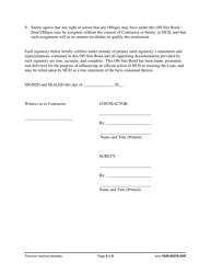 Form HUD-92479-OHF Off-Site Bond - Dual Obligee - Section 242, Page 3