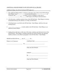Form HUD-92479-OHF Off-Site Bond - Dual Obligee - Section 242, Page 4