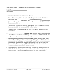 Form HUD-92479-OHF Off-Site Bond - Dual Obligee - Section 242, Page 5