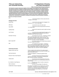 Form HUD-92900-LT Fha Loan Underwriting and Transmittal Summary, Page 2