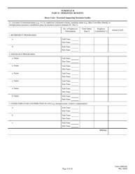 Form USM-243 Cost Sheet for Detention Services, Page 4