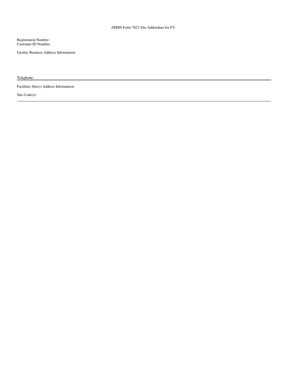 APHIS Form 7023 Annual Report of Research Facility, Page 2
