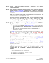 PPQ Form 925 Federal Seed Analysis Certificate, Page 4