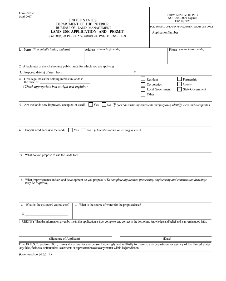 Form 2920 1 Fill Out Sign Online And Download Fillable PDF form-2920-1-fill-out-sign-online-and-download-fillable-pdf