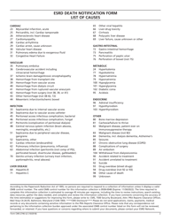 Form CMS-2746-U2 Esrd Death Notification - End Stage Renal Disease Medical Information System, Page 2