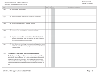 Form CMS-360 Comprehensive Outpatient Rehabilitation Facility Survey Report, Page 13