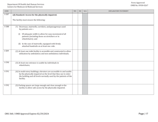 Form CMS-360 Comprehensive Outpatient Rehabilitation Facility Survey Report, Page 17