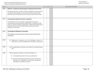 Form CMS-360 Comprehensive Outpatient Rehabilitation Facility Survey Report, Page 18