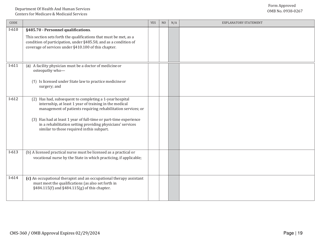 Form CMS-360 Comprehensive Outpatient Rehabilitation Facility Survey Report, Page 19