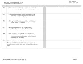 Form CMS-360 Comprehensive Outpatient Rehabilitation Facility Survey Report, Page 5