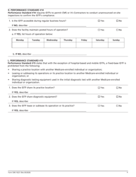 Form CMS-10221 Independent Diagnostic Testing Facilities - Site Investigation, Page 4