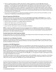 Form CMS-838 Medicare Credit Balance Report, Page 6