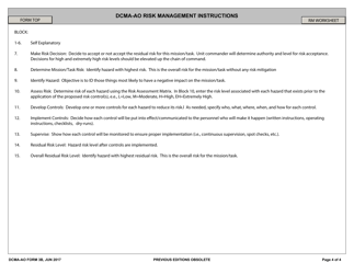 DCMA-AO Form 3B Dcma-Ao Alternate Arff/Hangar Fire Protection Approval, Page 4