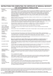 Form CMS-847 Certificate of Medical Necessity - Osteogenesis Stimulators, Page 2