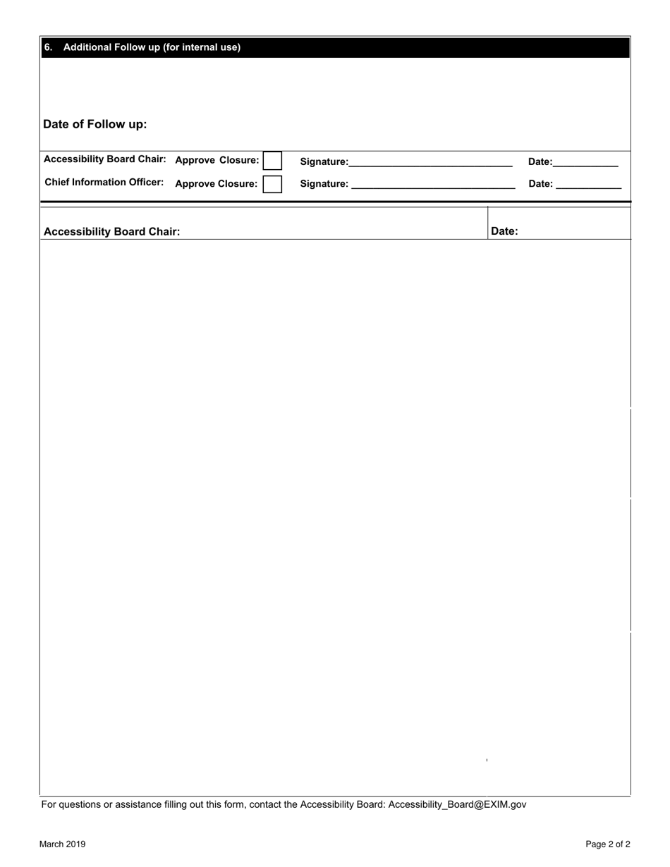 Accessibility Contact Form - Information and Communication Technology (Ict), Page 2