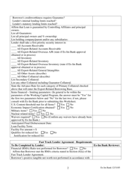 Form EBD-W-23C Annex A Fast Track Pre-commitment Worksheet, Page 2