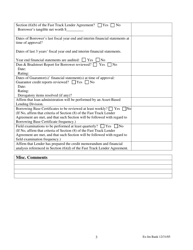 Form EBD-W-23C Annex A Fast Track Pre-commitment Worksheet, Page 3