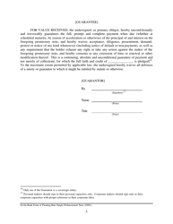 Form of Floating Rate Single Disbursement Note, Page 5