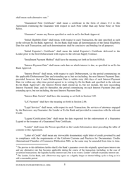 Form MGA-L Master Guarantee Agreement (Long Term Credits), Page 11