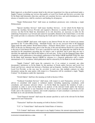 Form MGA-L Master Guarantee Agreement (Long Term Credits), Page 14