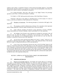 Form MGA-L Master Guarantee Agreement (Long Term Credits), Page 15