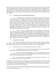 Form MGA-L Master Guarantee Agreement (Long Term Credits), Page 16
