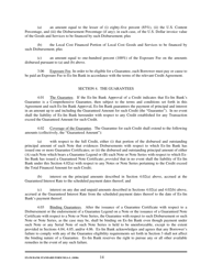 Form MGA-L Master Guarantee Agreement (Long Term Credits), Page 20