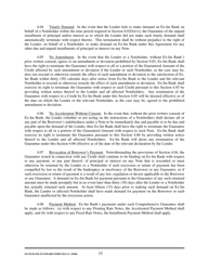Form MGA-L Master Guarantee Agreement (Long Term Credits), Page 21