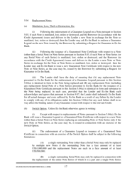 Form MGA-L Master Guarantee Agreement (Long Term Credits), Page 23