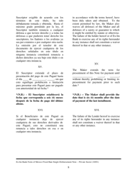 Annex A-2 Form of Fixed Rate Single Disbursement Note (Mexico) (English/Spanish), Page 8