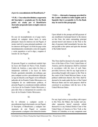 Annex A-1 Form of Floating Rate Single Disbursement (Mexico) (English/Spanish), Page 8