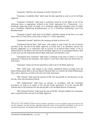 Form MGA-AL Master Guarantee Agreement (Agency - Long Term Credits), Page 10