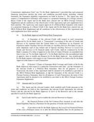 Form MGA-AL Master Guarantee Agreement (Agency - Long Term Credits), Page 17