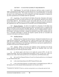 Form MGA-AL Master Guarantee Agreement (Agency - Long Term Credits), Page 21